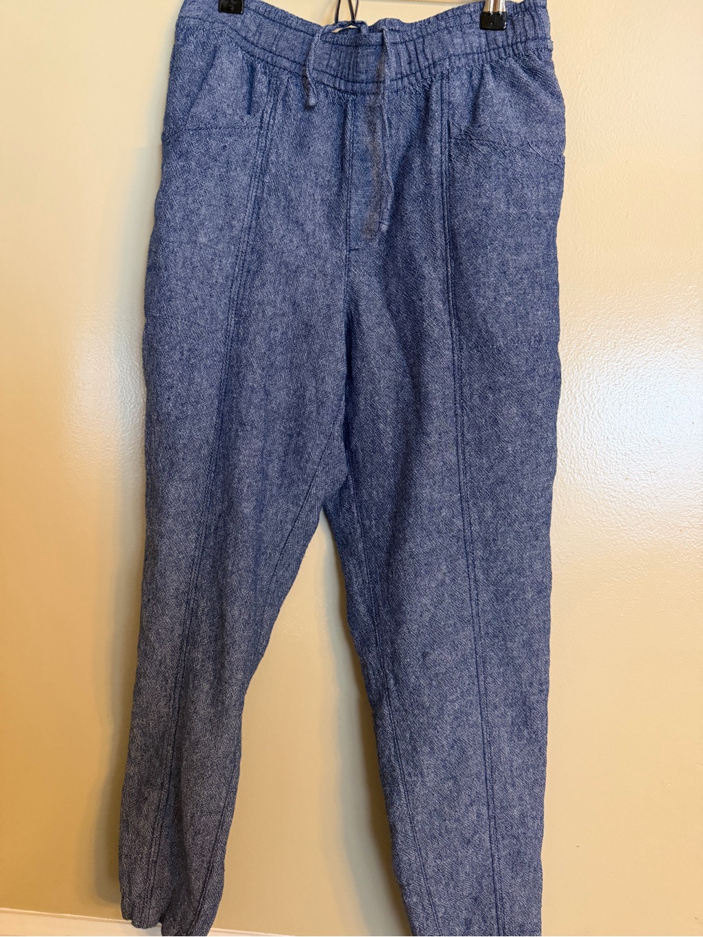 Old Navy Blue Heathered Jogger Track Pants